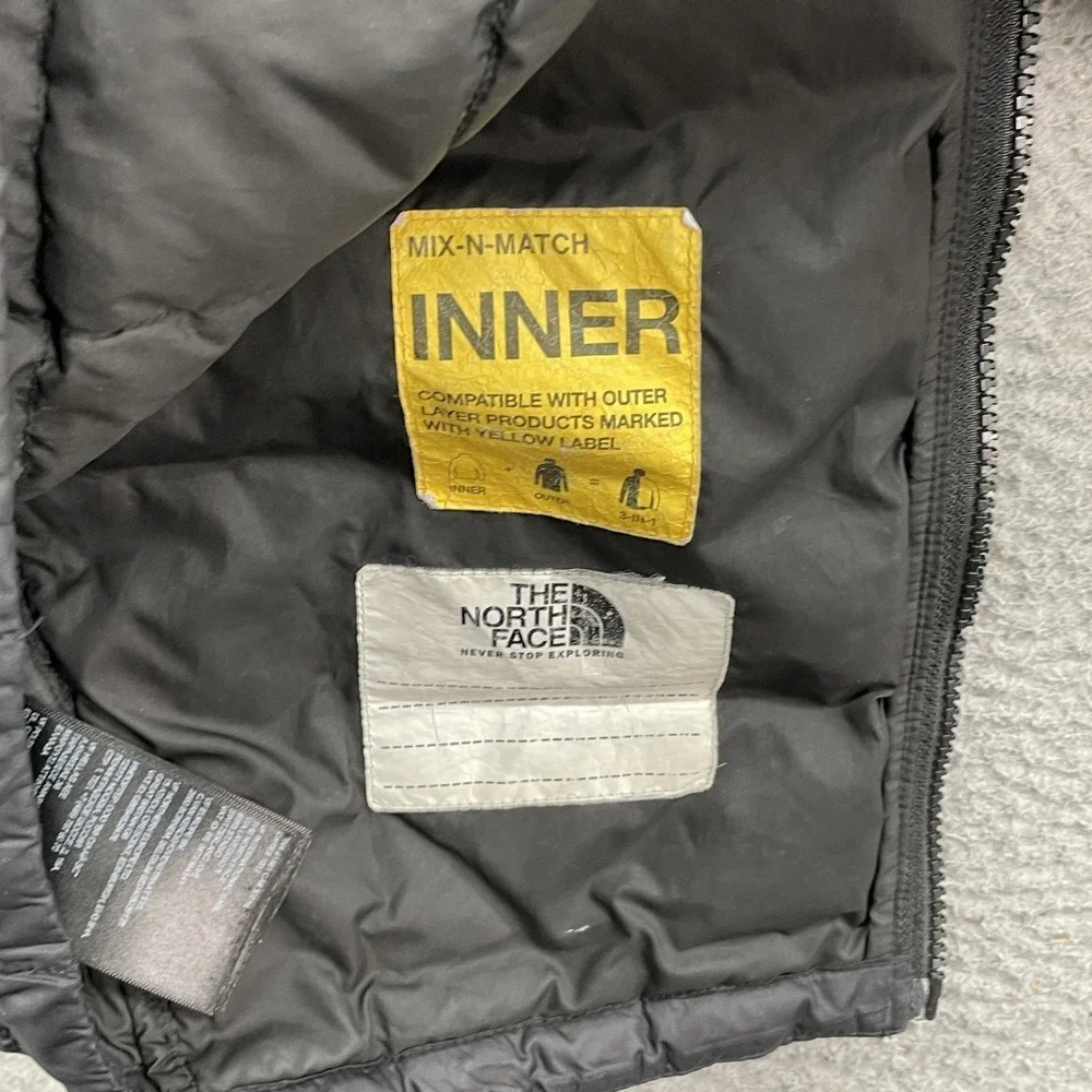 North Face Thermoball Puffer Jacket Youth Boy's XL Insulated Gorp *Broken Zipper